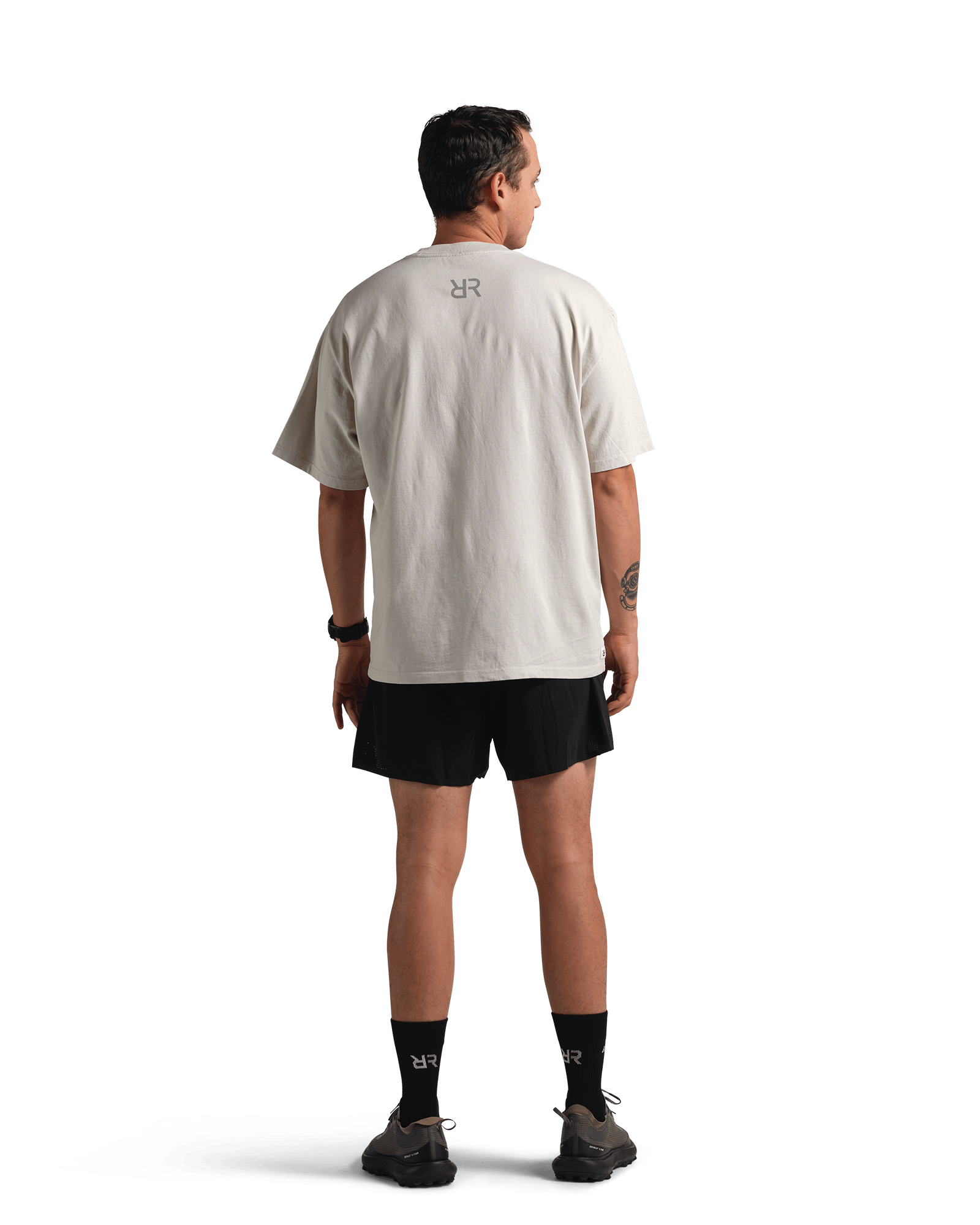 reality run logo puff tee washed bone rr 01 0004 onmodel 05