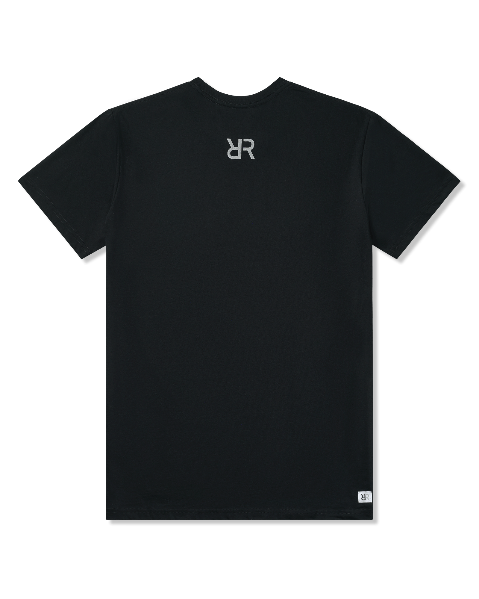 reality run logo tee black rr 01 0001 flatlay 02