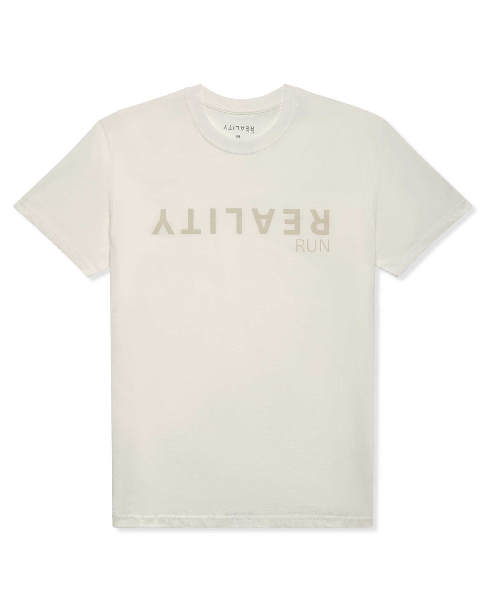 reality run logo tee sand rr 01 0002 flatlay 01