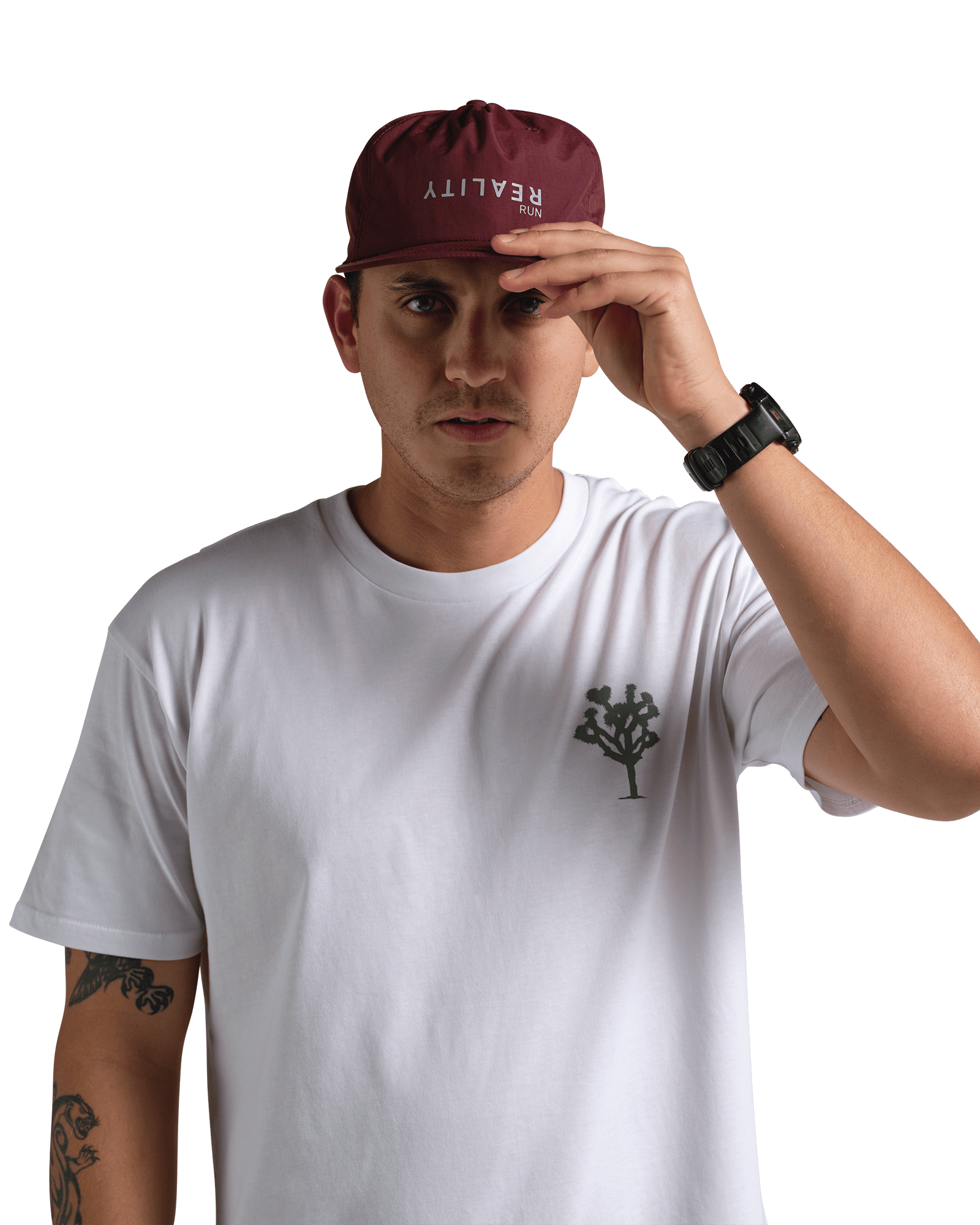 reality run reality hat burgundy rr 41 0012 detail 06