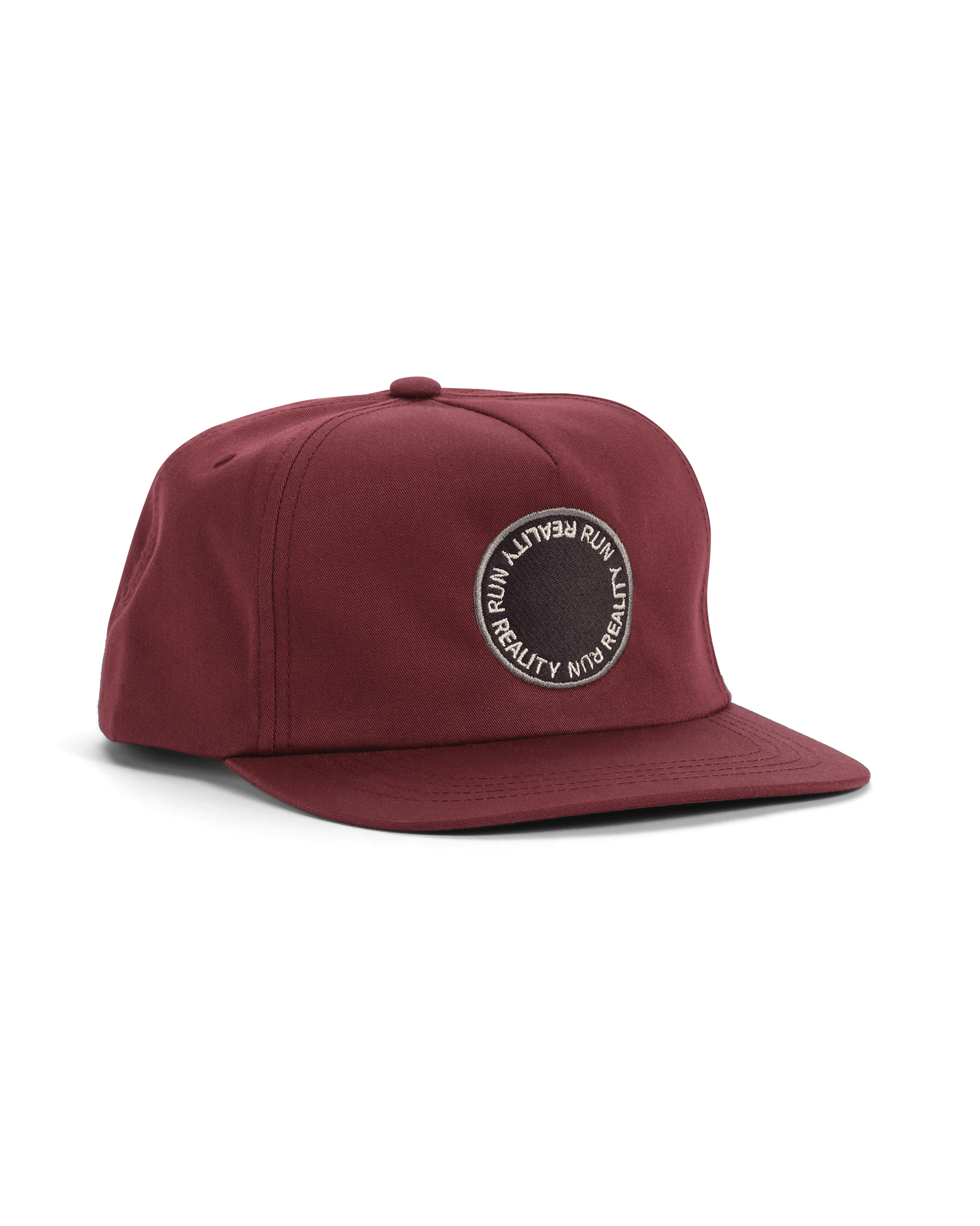reality run rotate hat burgundy rr 41 0004 flatlay 02