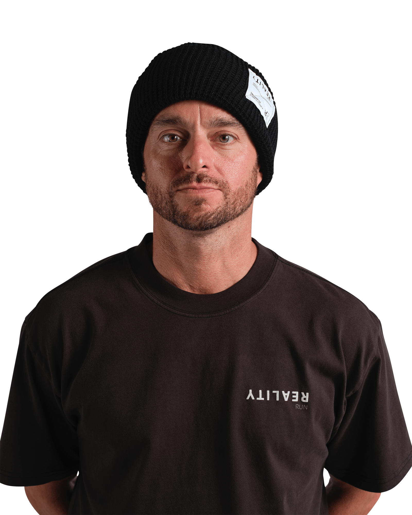 reality run sierra beanie black rr 41 0021 onmodel 03