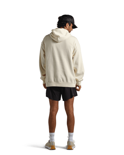 reality run logo fleece hoodie sand rr 21 0002 detail 07