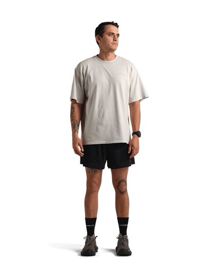 reality run logo puff tee washed bone rr 01 0004 onmodel 03