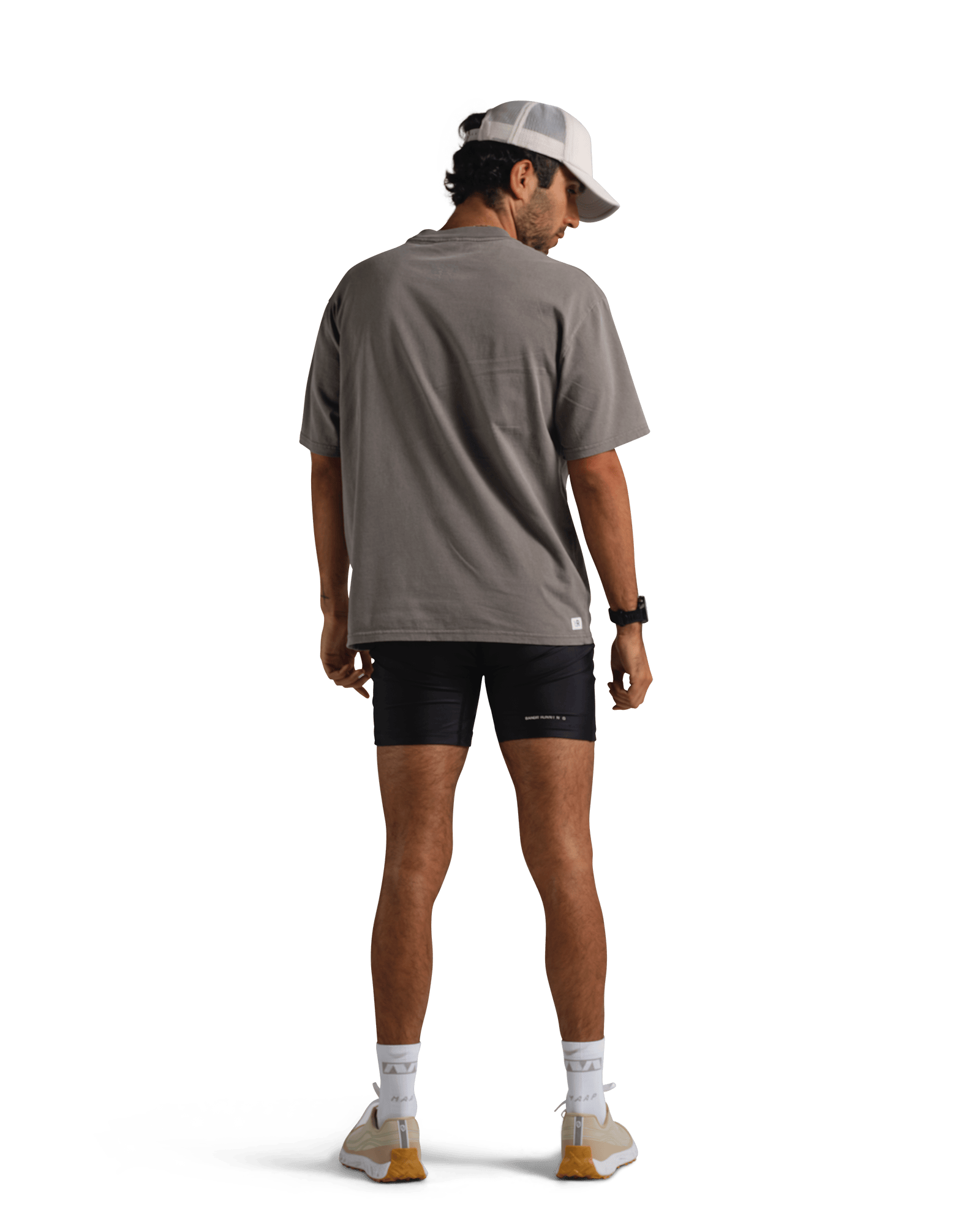 reality run logo puff tee washed grey rr 01 0005 onmodel 05