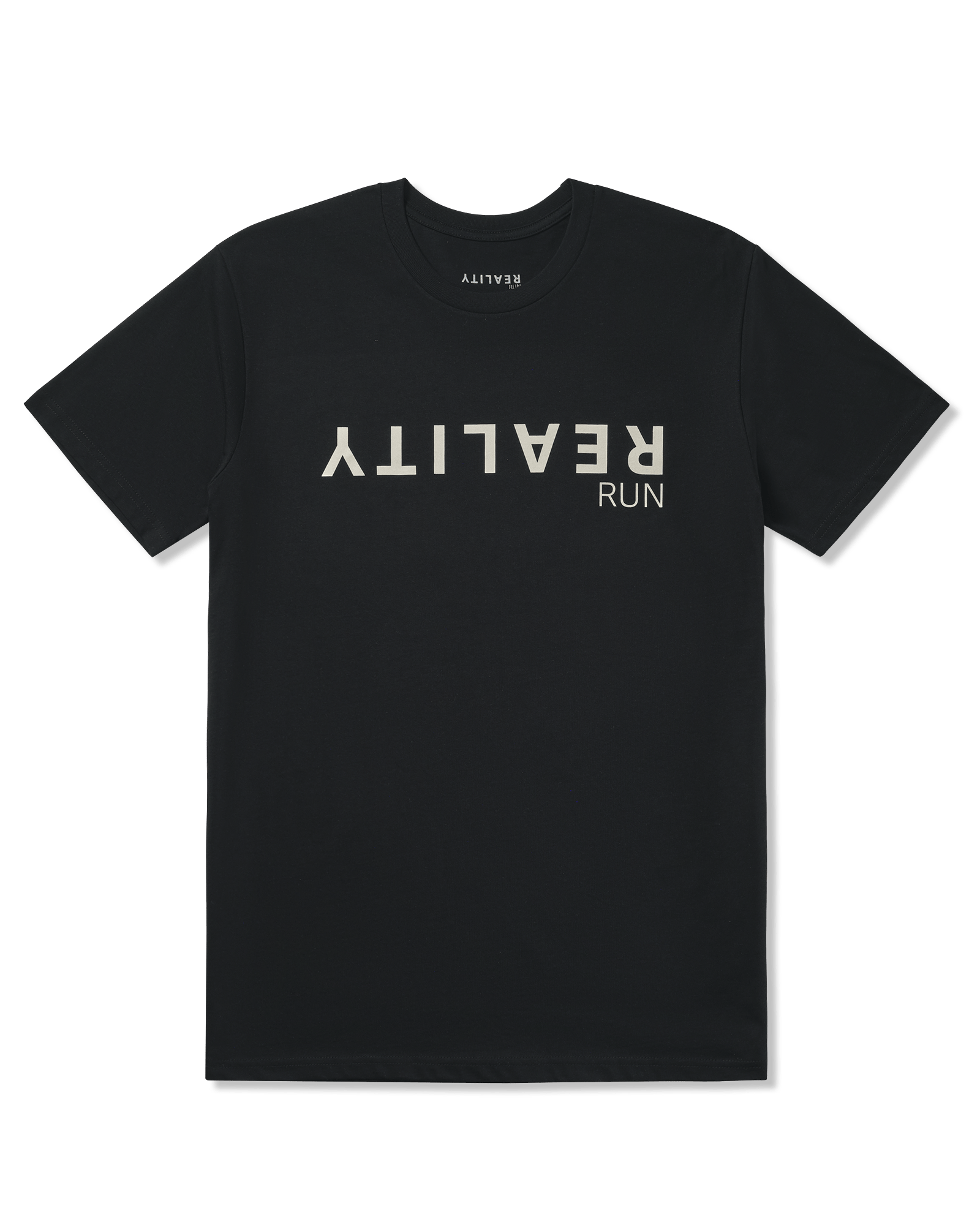 reality run logo tee black rr 01 0001 flatlay 01