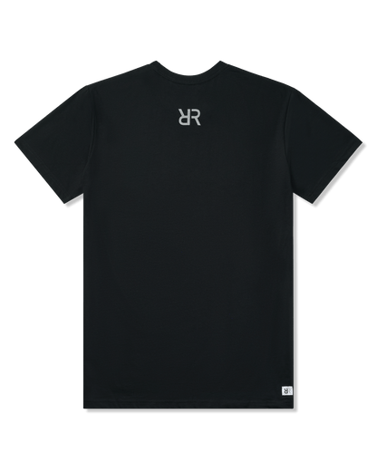 reality run logo tee black rr 01 0001 flatlay 02