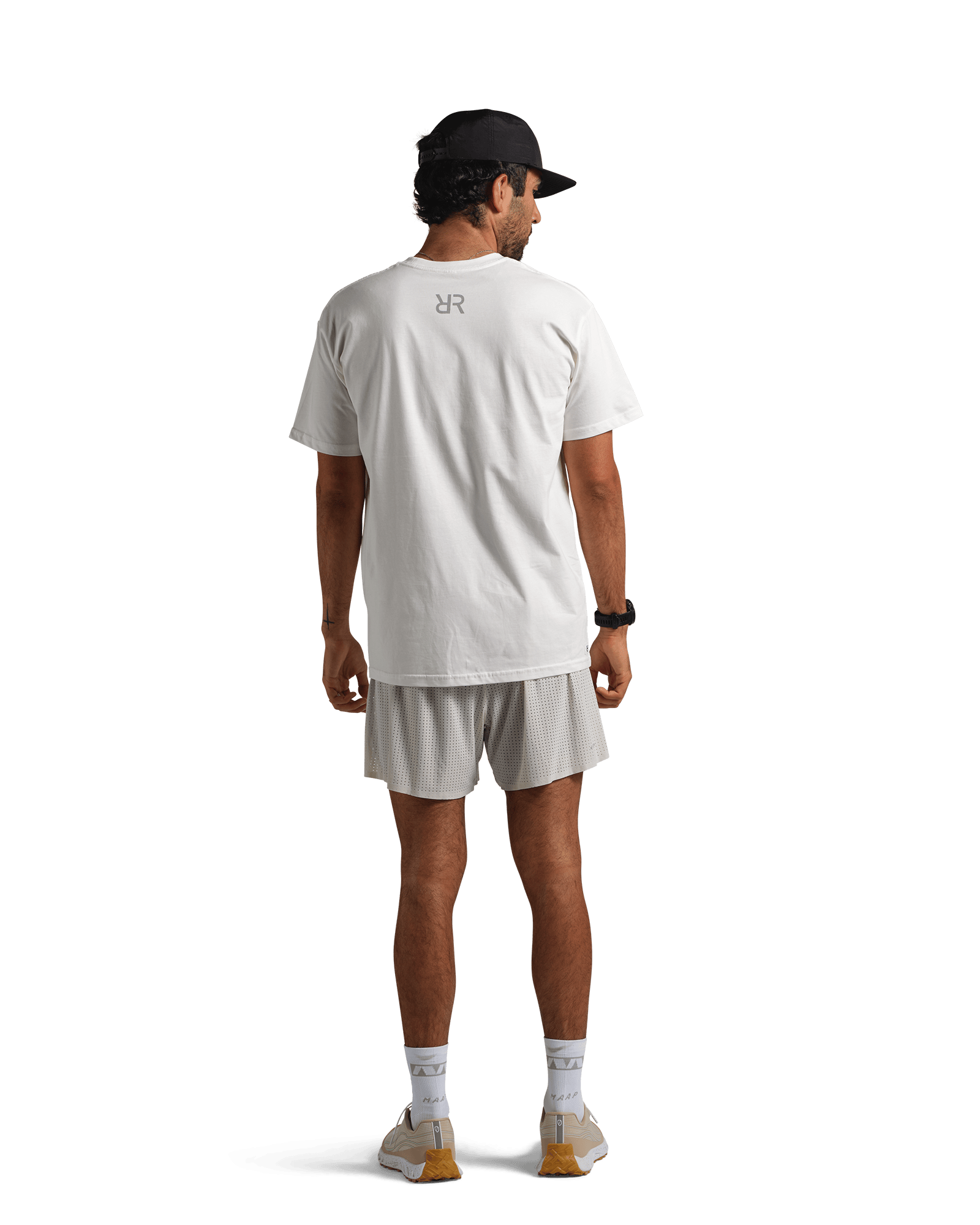 reality run logo tee sand rr 01 0002 onmodel 05