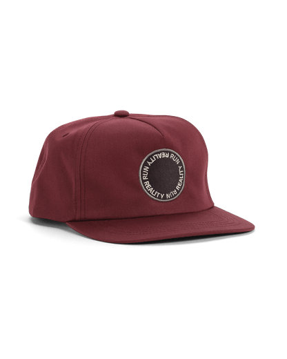 reality run rotate hat burgundy rr 41 0004 flatlay 02