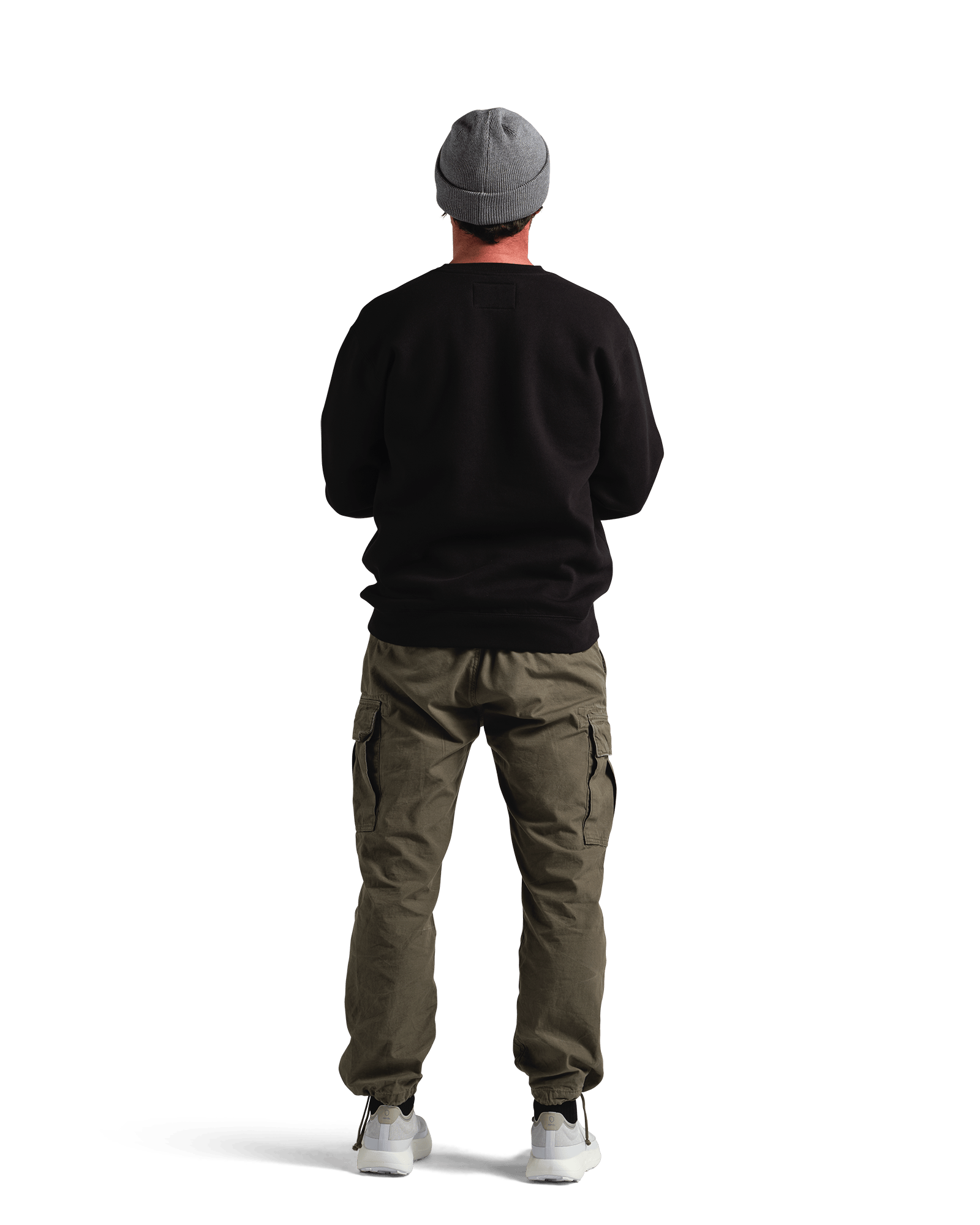 reality run signature fleece crew black rr 22 0001 onmodel 05